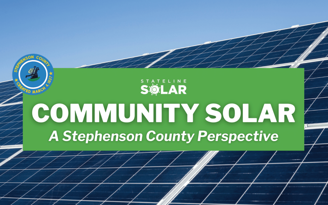 What is Community Solar? A Stephenson County Perspective
