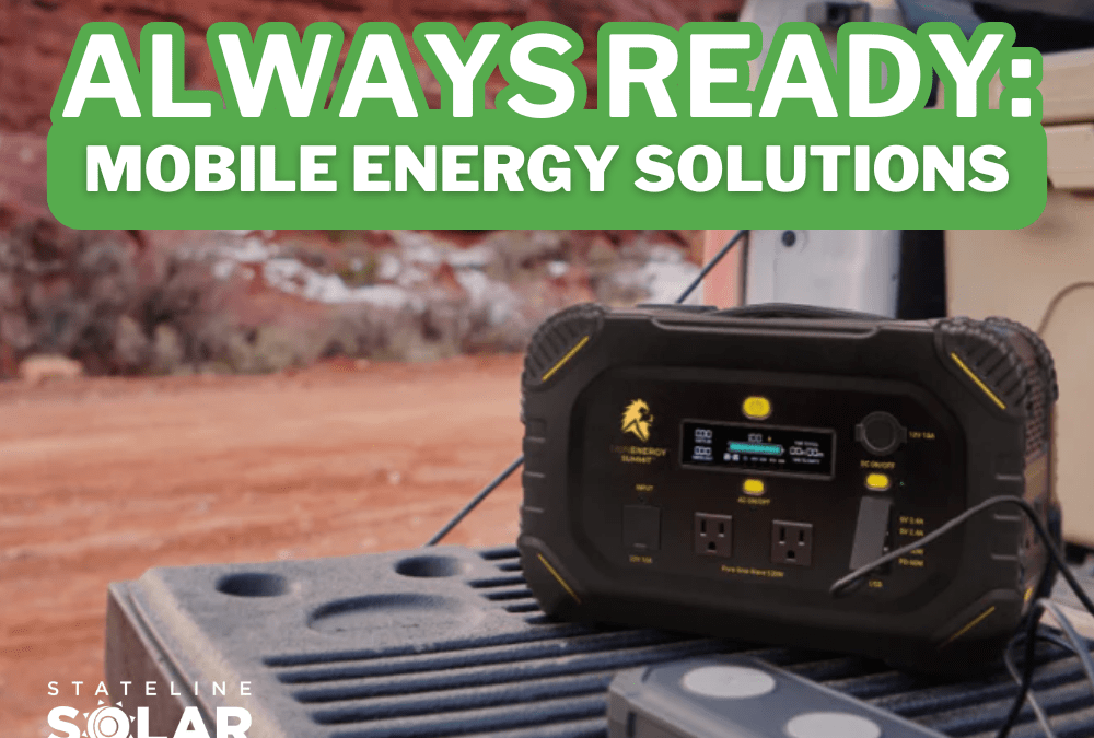 Always Ready: Mobile Energy Solutions